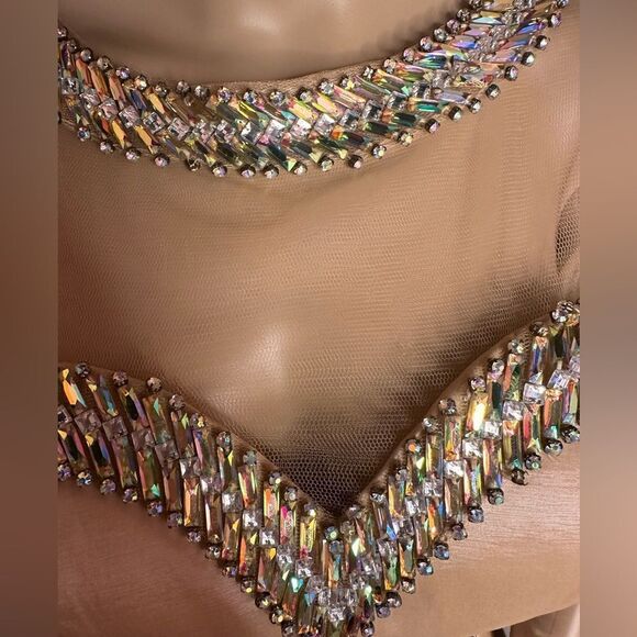 Rachel Allen Princess Champagne Gown - Picture 4 of 11